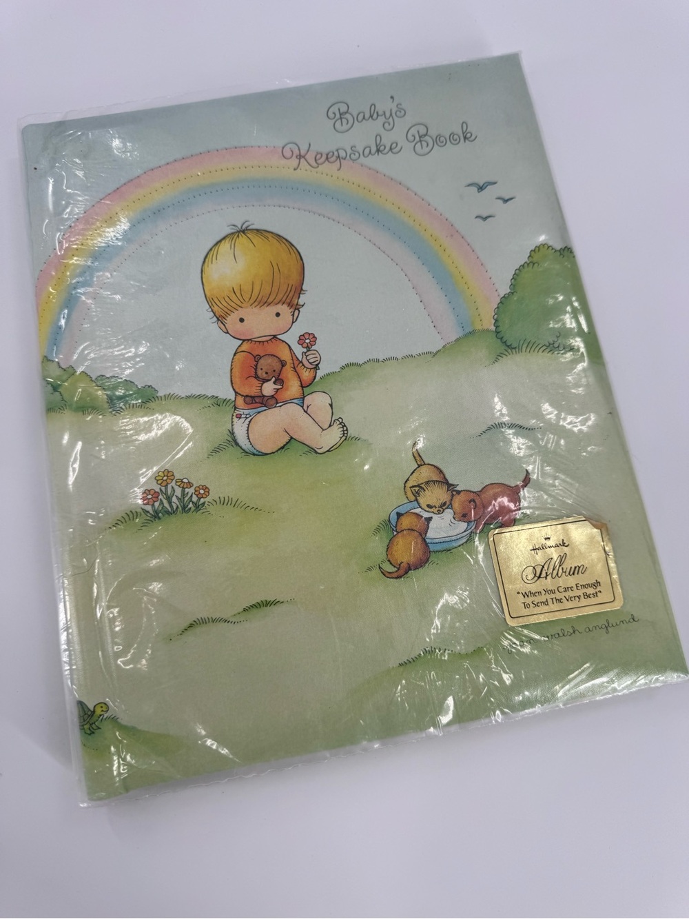 Vintage Hallmark Baby's Keepsake Book Joan Walsh Anglund Album New